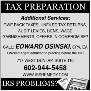 Tax Prep Ad